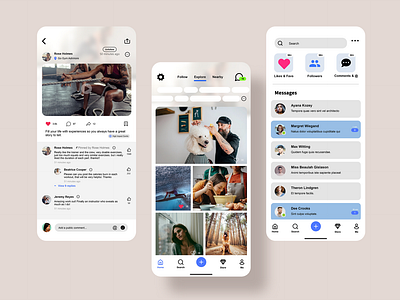 Social App Design