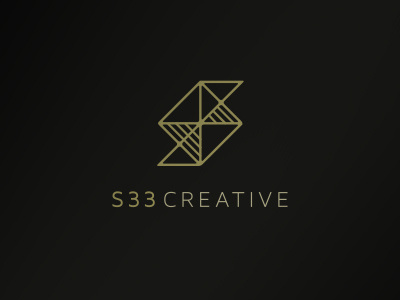 S33 Logo - Gold Edition color experiment goldness logo