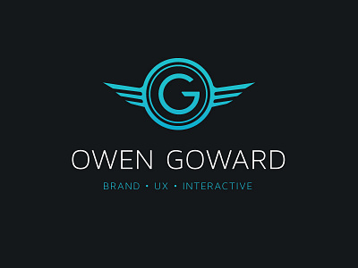 Owen Goward Logo 2019 icon logo wings wip