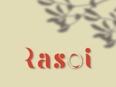 Rasoi - Indian food cooking App Logodesign branding graphic design logo