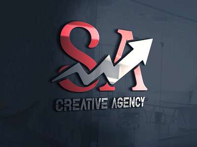 SA Creative Agency logo design logo sa creative agency logo sa creative agency logo