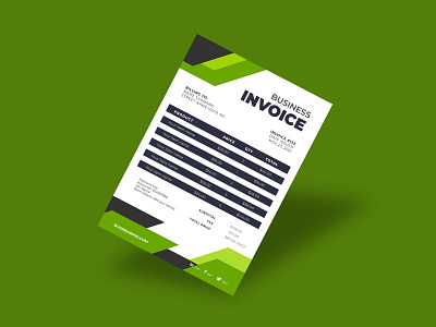 Invoice design invoice letterhead price list rate list stationery design
