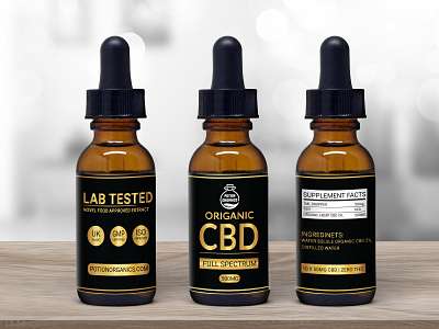 CBD Label design