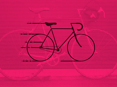 Bright Pink Bianchi ani bike