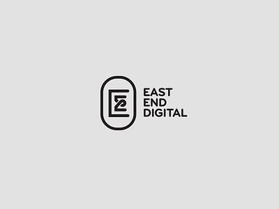 East End Digital Logo brand logo loop