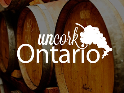 Uncork Ontario logo typography