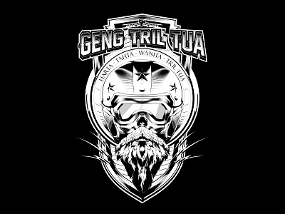 Geng Tril Tua T-Shirt Design graphic design