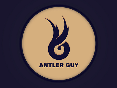 ANTLER GUY branding design illustration illustrator logo minimal vector