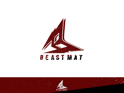 BEAST MAT branding design graphic design icon illustrator logo minimal vector