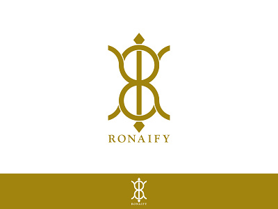 RONAIFY branding design graphic design icon illustrator logo minimal vector