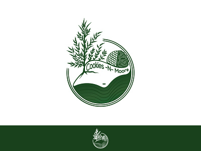 COOKIES-N-MOORE branding design graphic design icon illustrator logo minimal vector