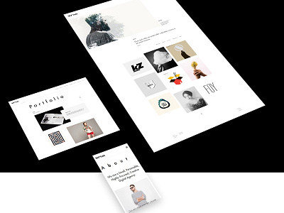 Yoda - Creative Minimal Portfolio Template agency creative free html minimal portfolio responsive ui ux website