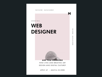 Looking for designers to Join Us