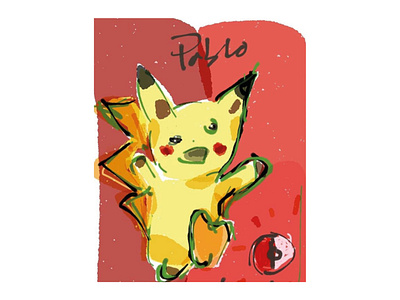 Pikachu Pokemon Kawaii!! by sailizv.v by Sai Liz on Dribbble