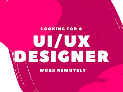 Looking for Designers! by Carmelo Pullara on Dribbble