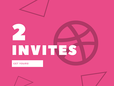 2x Dribbble Invites