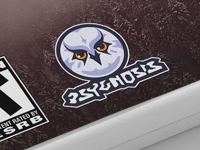 Psygnosis Logo games gaming identity logo owl psygnosis