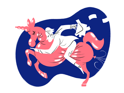 How the Financial Crisis Led to 400 Unicorns character companies crisis decade finance hitech illustrations recap startups unicorn