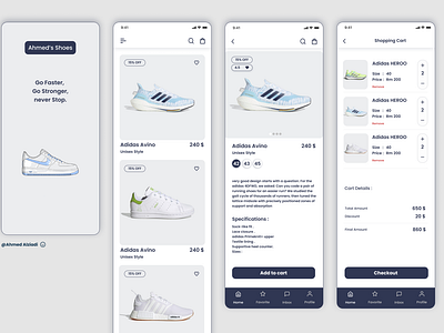 Ahmed's Sneakers App ✔✨