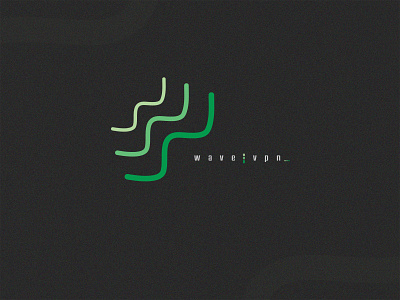 Wave Vpn Logo app app design app logo app logo design brand logo branding logo tech logo vpn logo