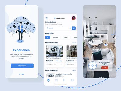 Virtual Reality (VR) Apartment Rental App