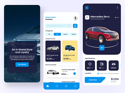 Luxury Car Rental App