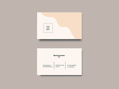 minimilast business card branding businesscard illustration illustrator minimal
