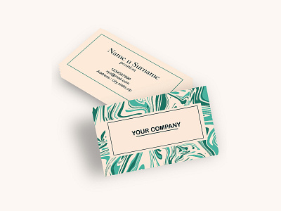 business card design