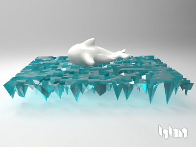 3D Whale 3d artwork hbn mexico sculpture whale