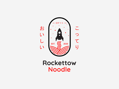 Rockettow Noodle Logo