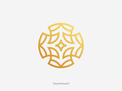 Luxury Abstract Form Of Circle Logo abstract logo boutique logo branding deluxe gold golden graphic design icon identity jewelery logo luxury logo symbol vector