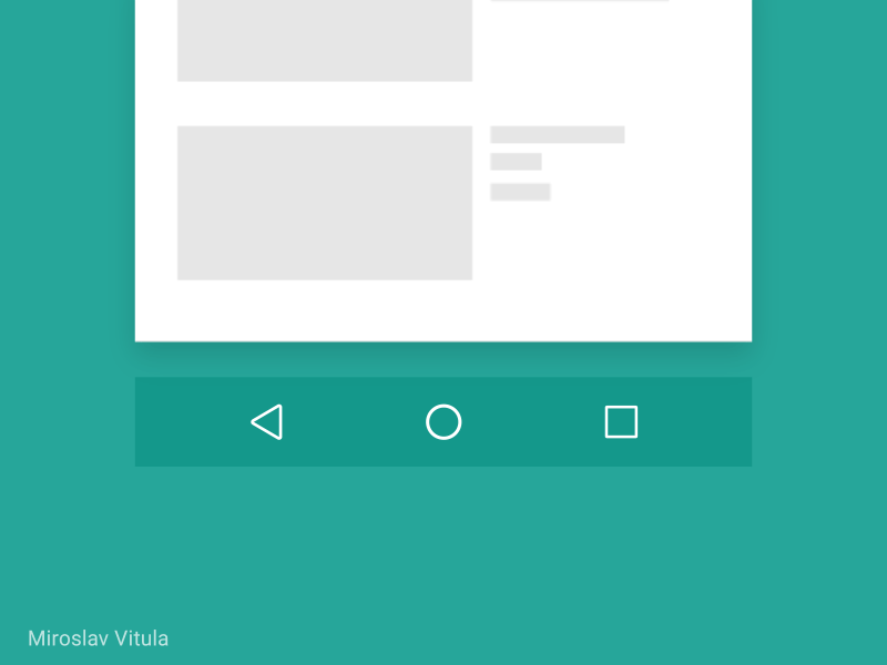 Multiwindow after effects android animation material design