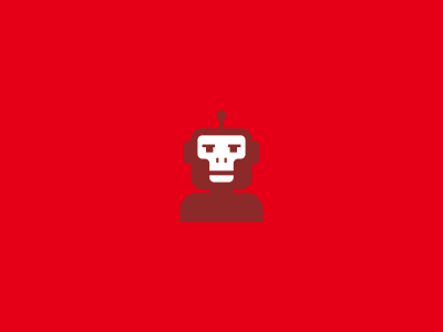 Monkey Robot Logo Design