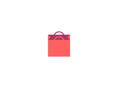 Shopping bag icon bag brand branding design gift grocery icon icons identity logo logotype mark minimalistic shop shopping stuoka