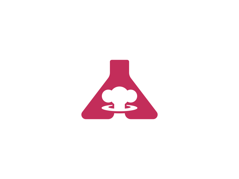 Boom Logo Design logo icon identity design mark branding brand logotype bang explosion flask nuclear