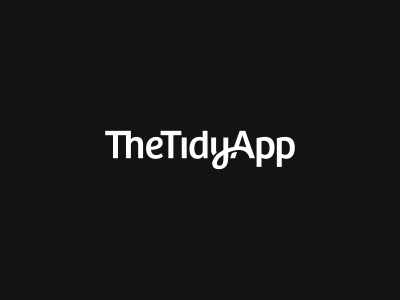 The Tidy App Logo Design Type