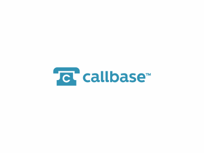 Callbase Logo Design blue brand call callbase design icon identity logo mark phone