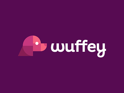 Dog Logo - Wuffey Logo Design