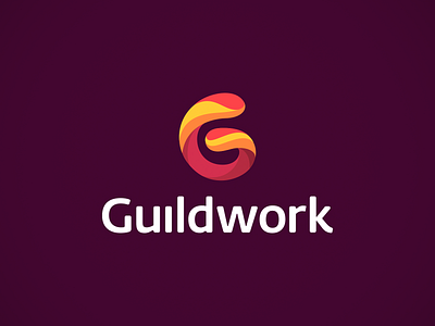 Guildwork Logo Design brand branding business cards stationery design g g logo game gaming graphic design designer guild icon icons identity letter g letter logo logo mmorpg network online social