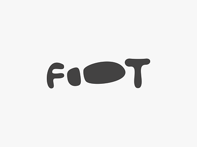 Wordmark Logo Design - Foot