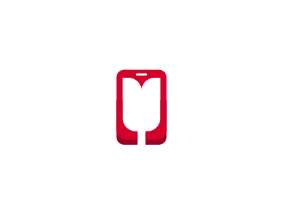 Flower / Tulip Phone Logo Design