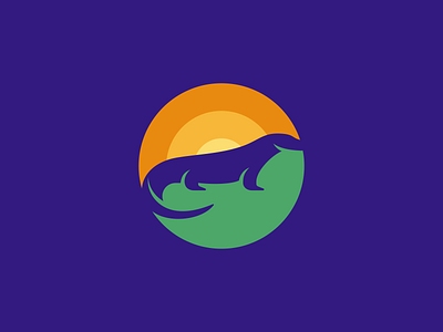 Komodo Dragon Logo Design