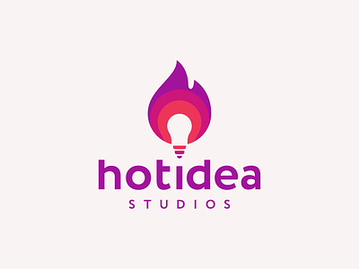 Hot Idea Logo Design