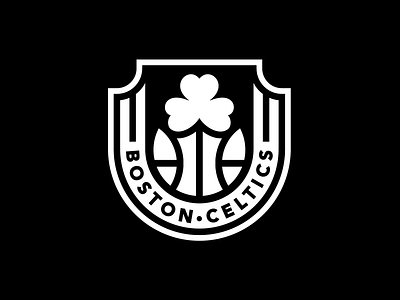 Boston Celtics (NBA) Logo Redesign by Dalius Stuoka | logo designer on