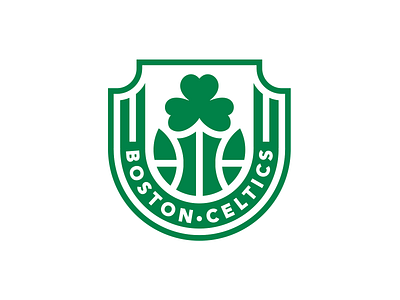 Boston Celtics (NBA) Logo Redesign by Dalius Stuoka | logo designer on ...