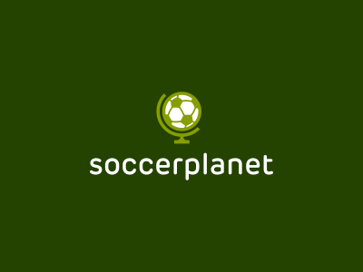 Soccer Planet Logo Design logo icon identity design mark brand football soccer ball planet