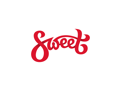 Wordmark Logo - Sweet Design / Typography