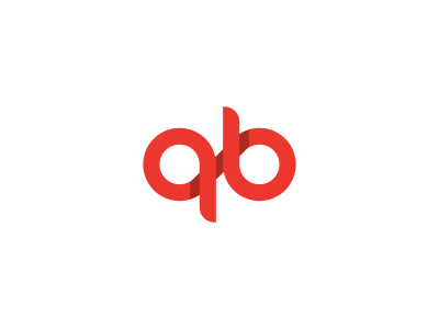 Q B Monogram Logo Design