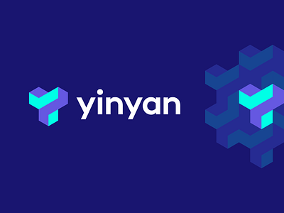 Yinyan Logo Design - Y Monogram / 3D symbol / Impossible shape