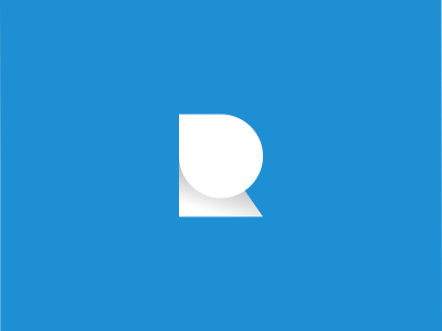 Water drop + R Logo Design brand design drop icon identity logo mark monogram r water